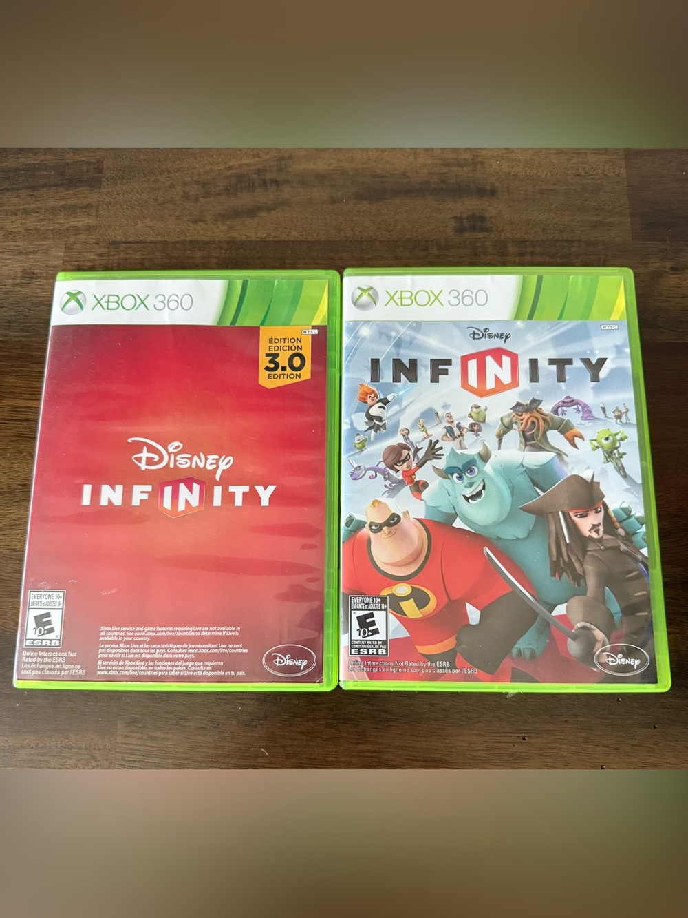 Disney Infinity Bundle Games 1.0 And 3.0 (Xbox 360) Complete Tested Works